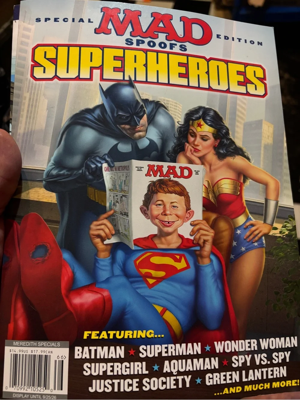 Mad Spoofs Super Heroes special Edition magazine. New